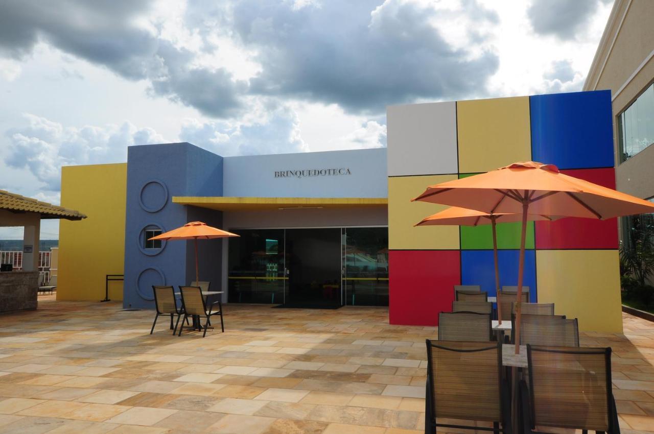 Lacqua Diroma Hotel Com Parque Aquatico 24 Horas Caldas Novas Buitenkant foto